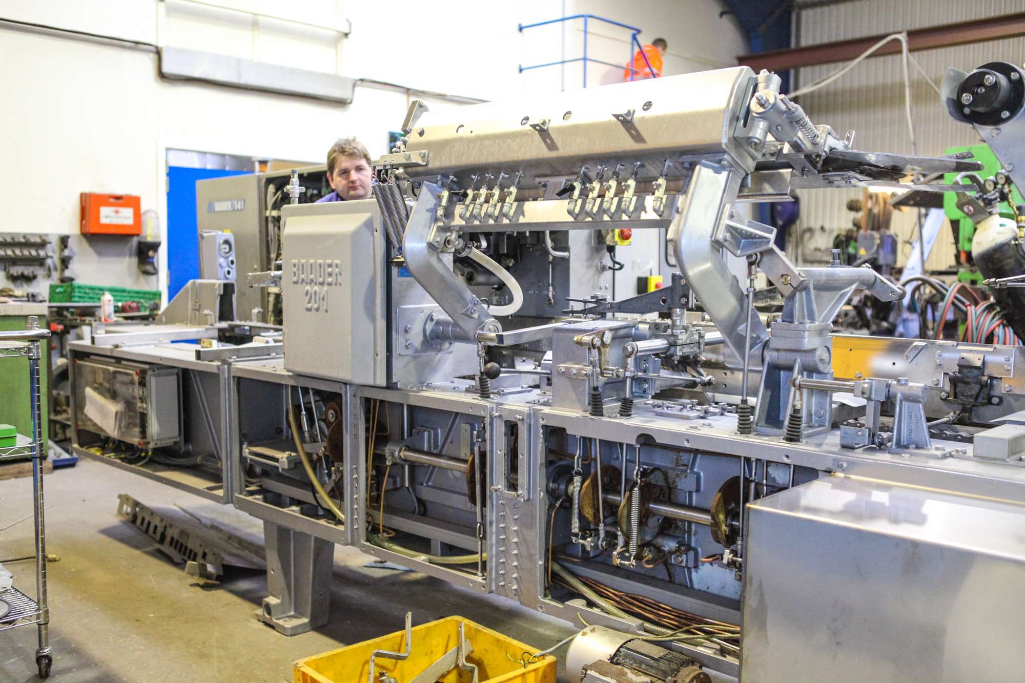 A BAADER 201 being renovated by Petur Larsen P/F