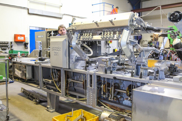 BAADER 201 filleting machine